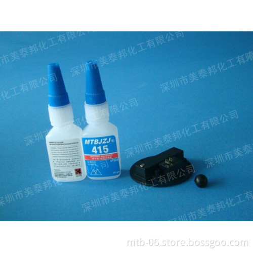 20s Cure High Viscosity and Excellent Impact Reistance Instant Bonding Adhesive for Metal and Plastic